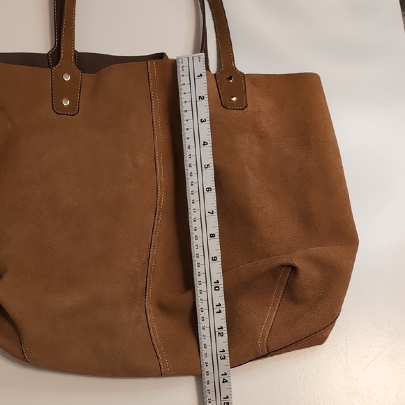 J. McLaughlin Brown Suede Tote Bag - Picture 9 of 10